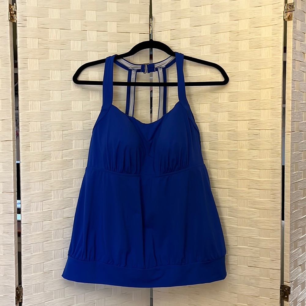 Lands End Blue Tankini
